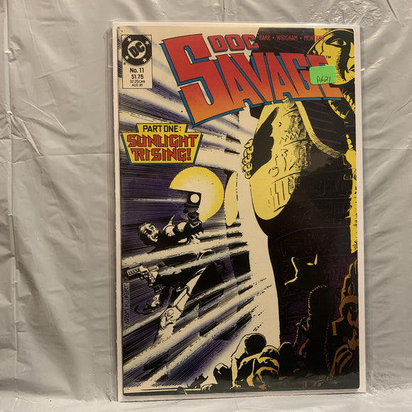 #11 Doc Savage Part 1 Sunlight Rising DC Comics BJ 8871