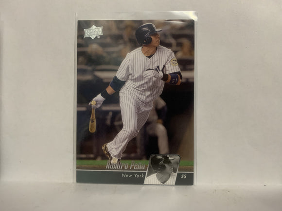 #344 Ramiro Pena New York Yankees 2010 Upper Deck Series 1 Baseball Card NK