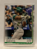 #149 Khris Davis Oakland Athletics 2019 Topps Series One Baseball Card