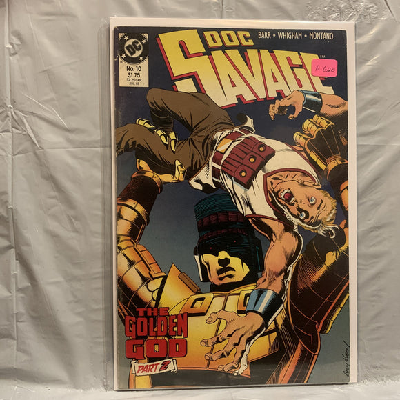#10 Doc Savage The Golden God Part 2 DC Comics BJ 8872