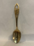 Golden BC Bighorn Sheep Souvenir Spoon