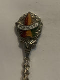 Rimouski Quebec Maple Leaf Souvenir Spoon