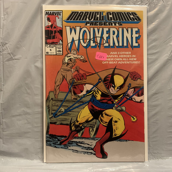 #5 Marvel Comics Presents Wolverine Marvel Comics BK 8875