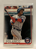 #69 Jorge Polanco Minnesota Twins 2019 Topps Series One Baseball Card