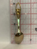 Golden BC Bighorn Sheep Souvenir Spoon