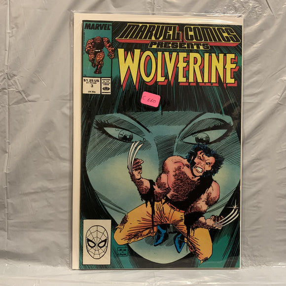 #3 Marvel Comics Presents Wolverine Marvel Comics BK 8876