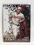 #22GH-18 Mike Trout Greatest Hits Los Angeles Angels 2023 Topps Series One Baseball Card