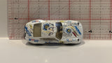 White Moobill Racer #36 Unbranded Toy Diecast Car