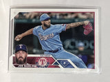 #139 Joe Barlow Texas Rangers 2023 Topps Series One Baseball Card
