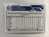 #139 Joe Barlow Texas Rangers 2023 Topps Series One Baseball Card