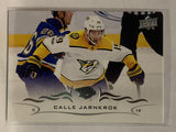 #102 Calle Jarnkrok Nashville Predators 2018-19 Upper Deck Series One Hockey Card