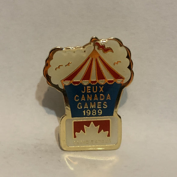 Jeux Canada Games 1989 Petro Canada Lapel Hat Pin