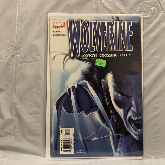 #11 Wolverine Coyote Crossing Part 5 Marvel Comics BK 8890