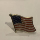 USA American Flag Lapel Hat Pin AY