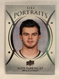 #P-38 Alex DeBrincat UD Portraits Chicago Blackhawks 2018-19 Upper Deck Series One Hockey Card