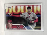 #254 Jimmy Herget Los Angeles Angels 2023 Topps Series One Baseball Card
