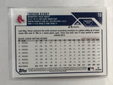 #10 Trevor Story Boston Red Sox 2023 Topps Series One Baseball Card