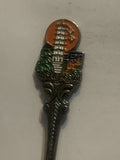 Tropical Temple Tower Souvenir Spoon