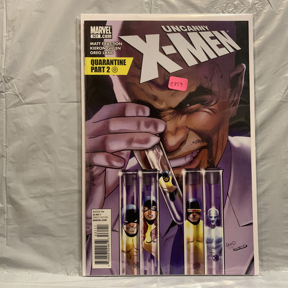 #531 Uncanny X-Men Quarantine Part 2 Marvel Comics BK 8909