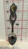 Beaver Creek Yukon Territory Purple Fireweed Souvenir Spoon