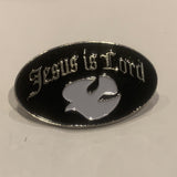 Jesus is Lord Dove Lapel Hat Pin AY