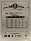 #191 Alex Ovechkin Washington Capitals 2018-19 Upper Deck Series One Hockey Card