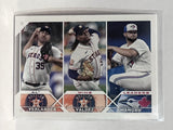 #82 Verlander Valdez Manoah Wins Leaders 2023 Topps Series One Baseball Card