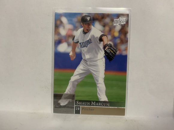 #926 Shawn Marcum Toronto Blue Jays 2009 Upper Deck Series 2 Baseball Card NL