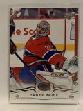 #99 Carey Price Montreal Canadiens 2018-19 Upper Deck Series One Hockey Card