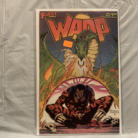 #12 Warp First Comics BK 8921