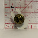 Red Deer City Logo Alberta Lapel Hat Pin