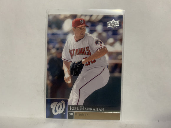 #934 Joel Hanrahan Washington Nationals 2009 Upper Deck Series 2 Baseball Card NL