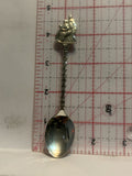 Sledding Couple Souvenir Spoon