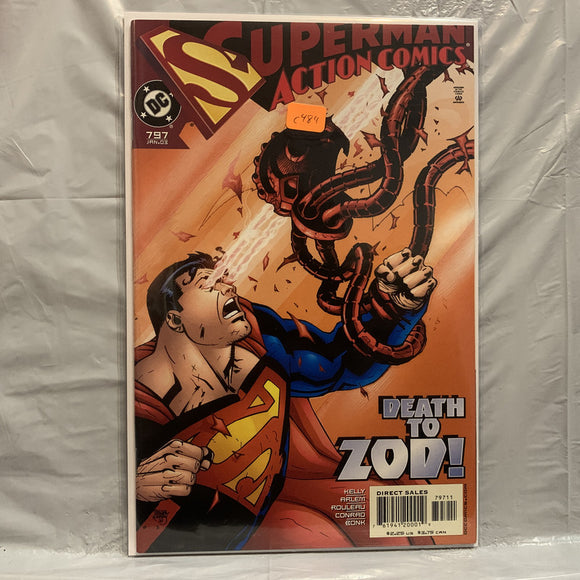 #797 Superman Action Comics Death To Zod DC Comics BL 8934