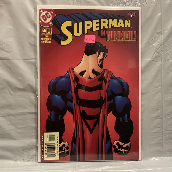 #176 Superman in Turmoil DC Comics BL 8936
