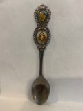 Weyburn Saskatchewan Prairie Lily Cowboy Hat Souvenir Spoon