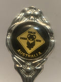 Koalas Cross Here Australia Souvenir Spoon