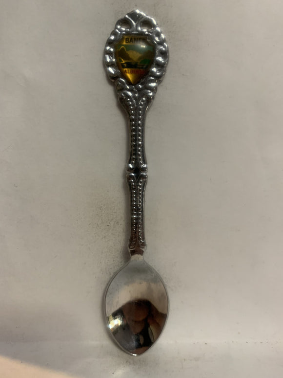 Banff Alberta Mountains Souvenir Spoon