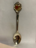 December Pointsettia Flower Souvenir Spoon