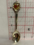 December Pointsettia Flower Souvenir Spoon