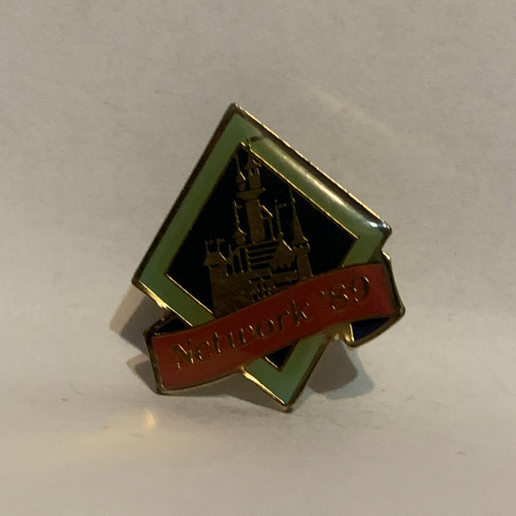 Network '89 Castle Logo Lapel Hat Pin