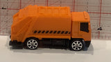 Orange Garbage Truck Maisto Toy Diecast Car