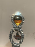 Quebec Crest Emblem Canada Souvenir Spoon