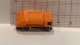 Orange Garbage Truck Maisto Toy Diecast Car