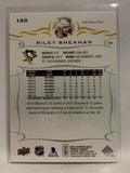 #140 Riley Sheahan Pittsburgh Penguins 2018-19 Upper Deck Series One Hockey Card