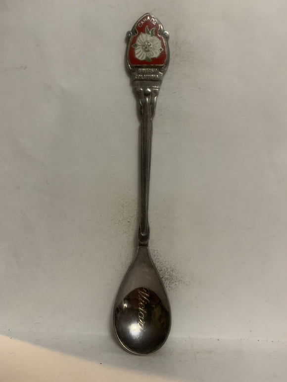 Victoria British Columbia Canada Dogwood Flower Souvenir Spoon
