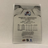 #41 Gabriel Landeskog Colorado Avalanche Silverscripts 2019-20 UD MVP Hockey Card AL
