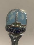 Long Ships Lands End England Lighthouse Souvenir Spoon