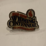 Wyoming Centennial A Lasting Legacy 1890 1990 Lapel Hat Pin AZ