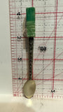 Puerto Vallarta Mexico Green Idol Souvenir Spoon
